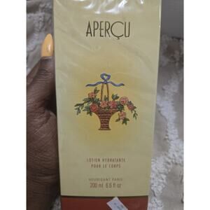 Apercu By Houbigant Body Lotion 6.6 FL. OZ. Sealed Box.